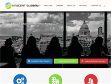 Tablet Screenshot of nascentglobal.com